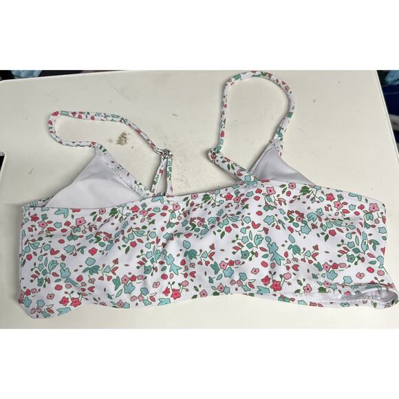 COZYEASE Girls' 2 Piece Ditsy Floral Print Knot Front Ruched Triangle. 12-13 Y - Picture 9 of 9